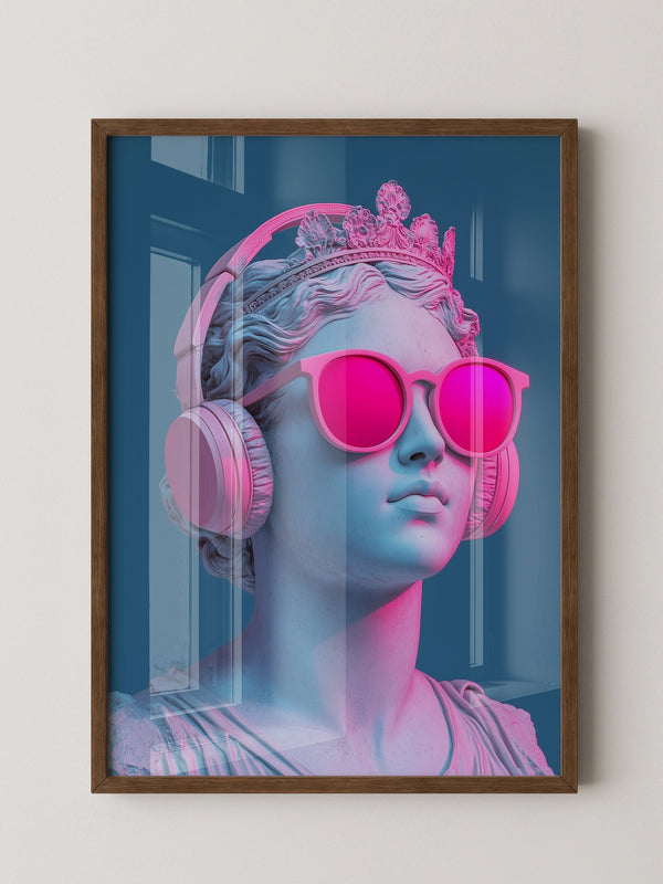 Büste Neon Style