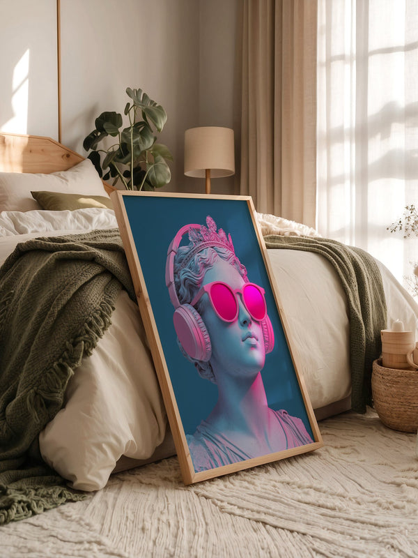Büste Neon Style