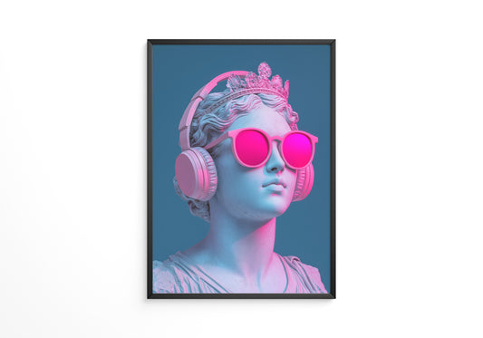 Büste Neon Style