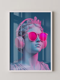 Büste Neon Style
