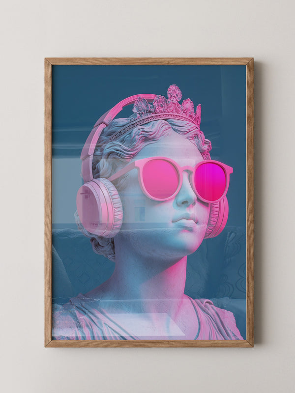 Büste Neon Style