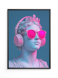 Büste Neon Style