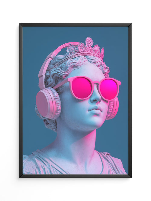Büste Neon Style