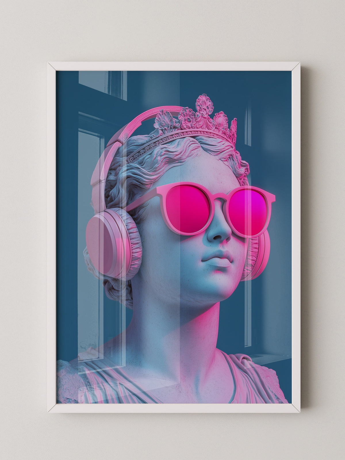 Büste Neon Style