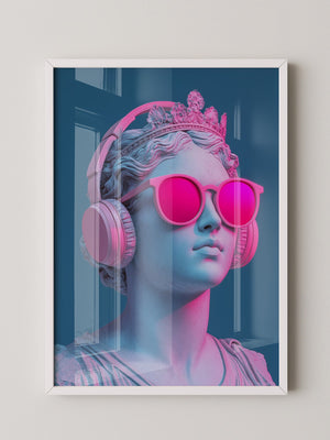 Büste Neon Style