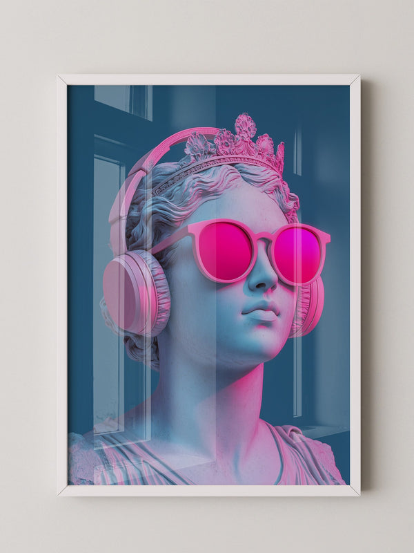 Büste Neon Style