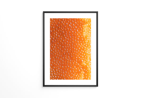 Oranger Kaviar Nahaufnahme