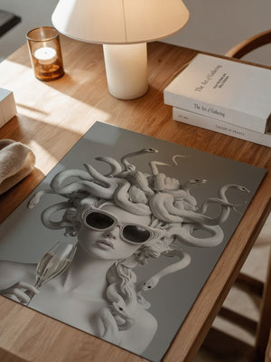 Medusa Skulptur Chic Sonnenbrille