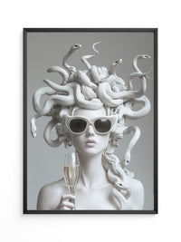 Medusa Skulptur Chic Sonnenbrille