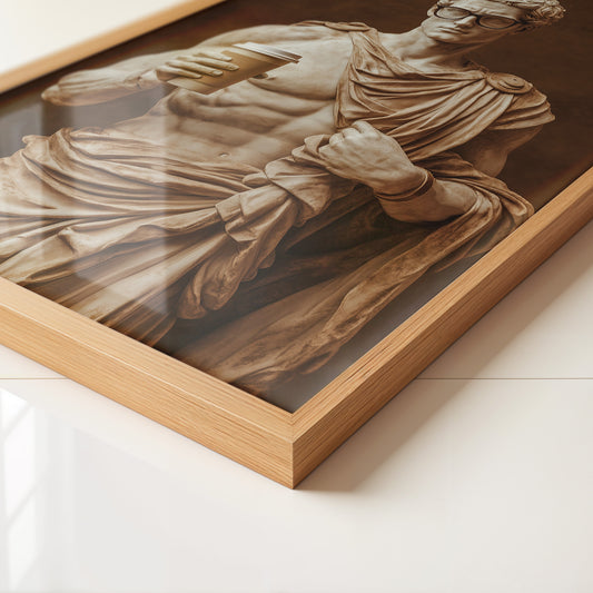 Statue Kaffeebecher Retro-Charme