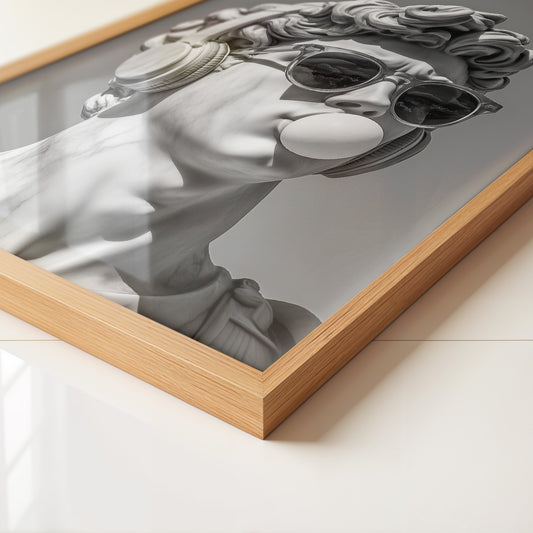 David Statue Pop-Art Flair