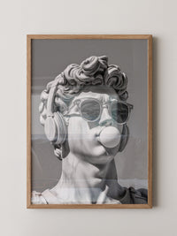 David Statue Pop-Art Flair