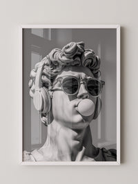 David Statue Pop-Art Flair