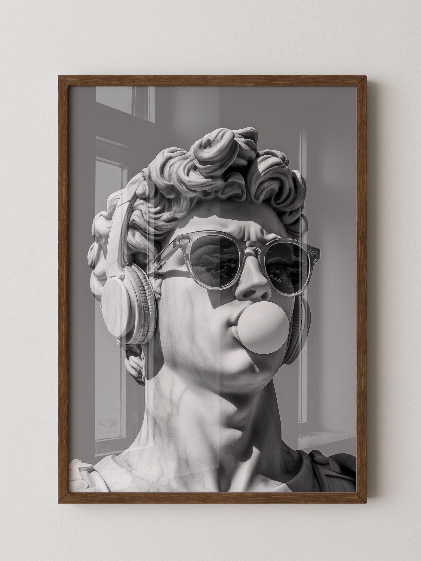 David Statue Pop-Art Flair