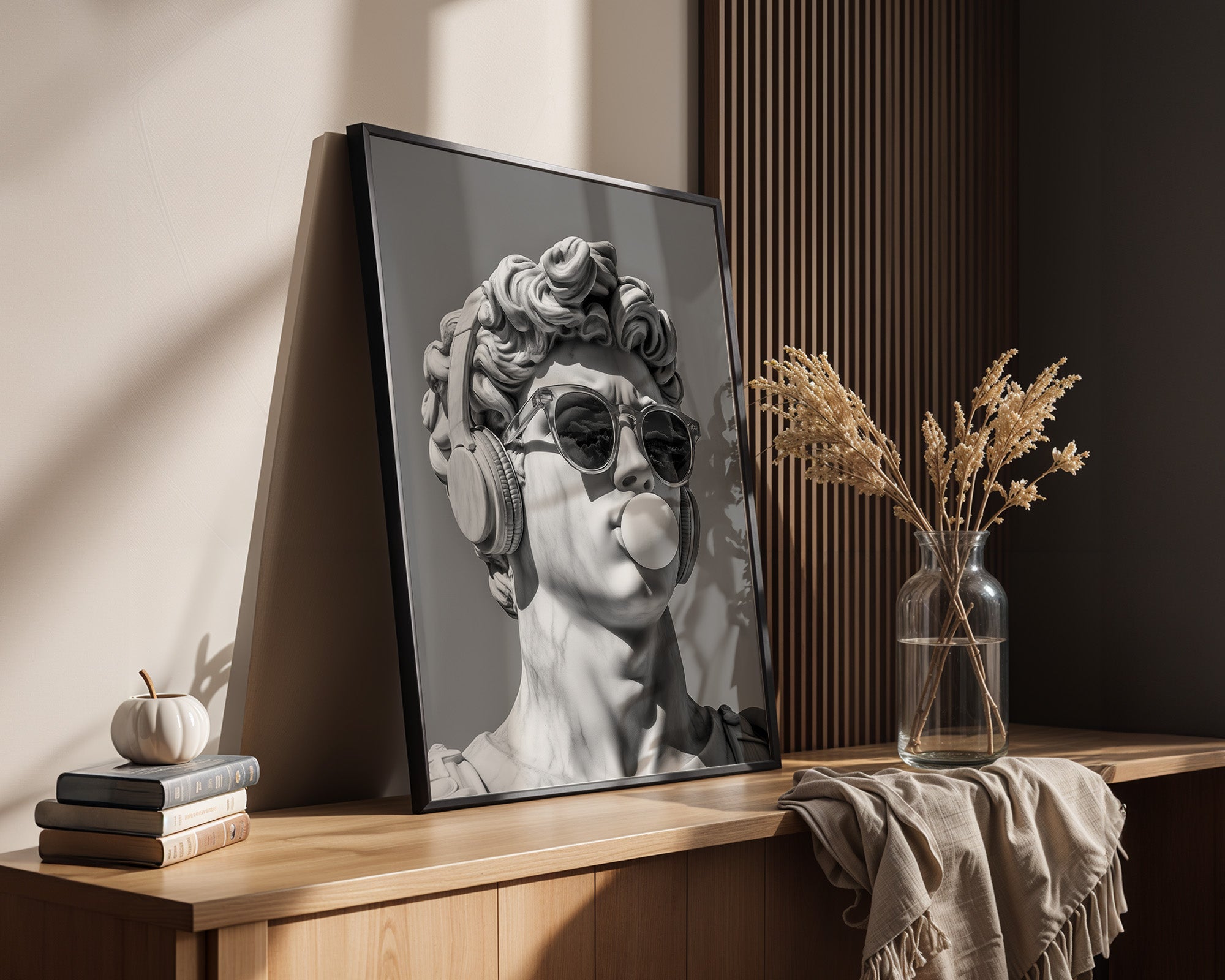 David Statue Pop-Art Flair