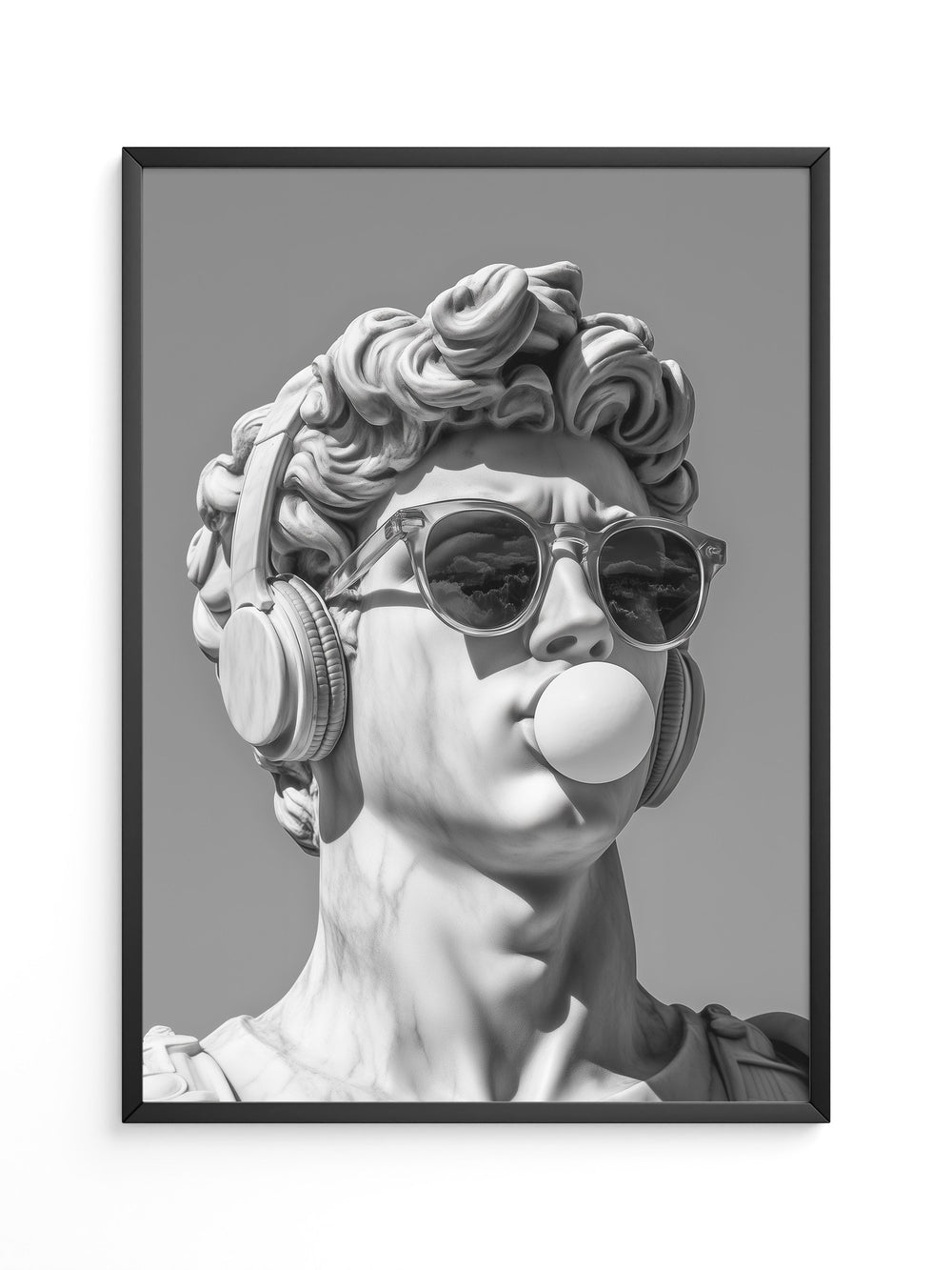 David Statue Pop-Art Flair
