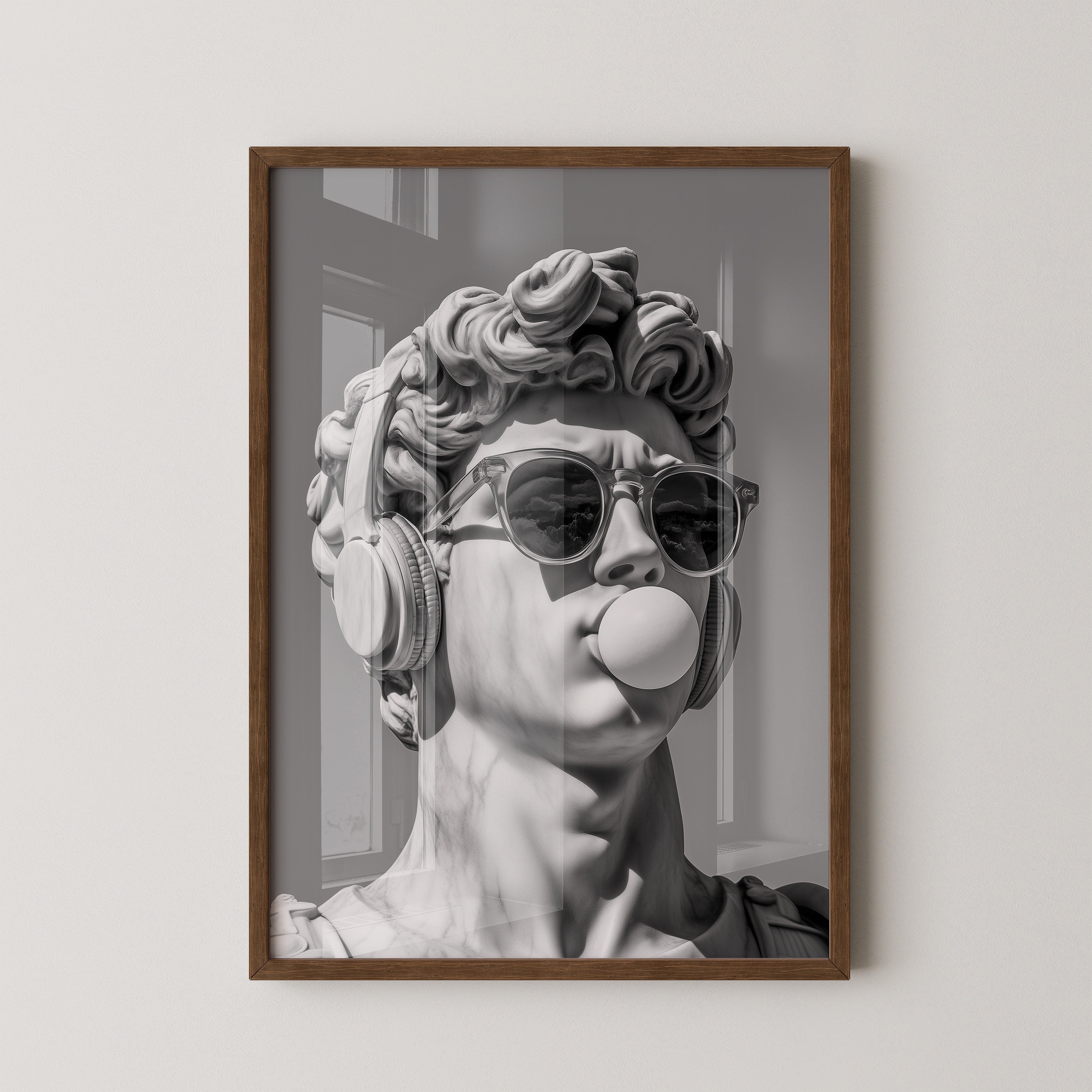 David Statue Pop-Art Flair