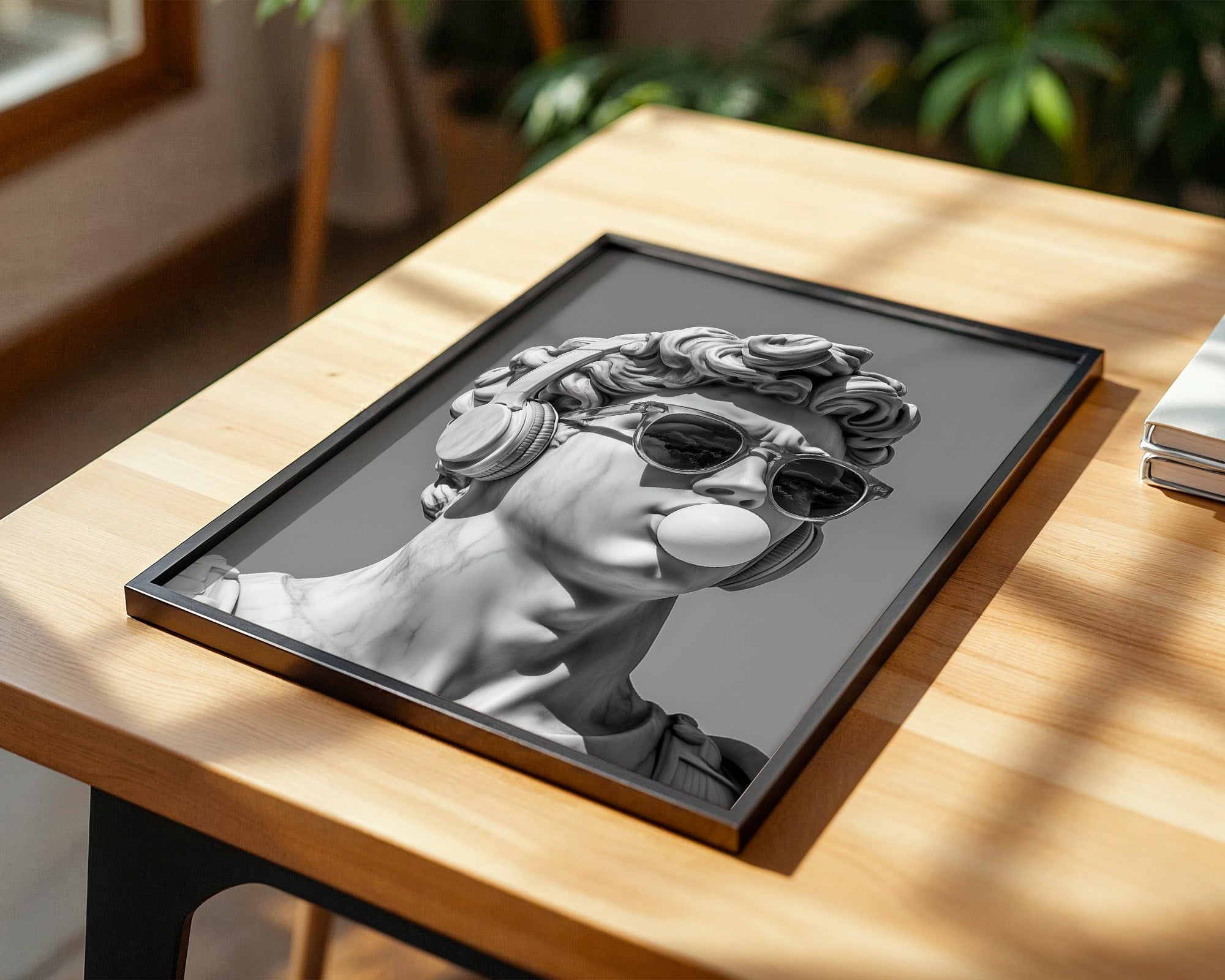 David Statue Pop-Art Flair