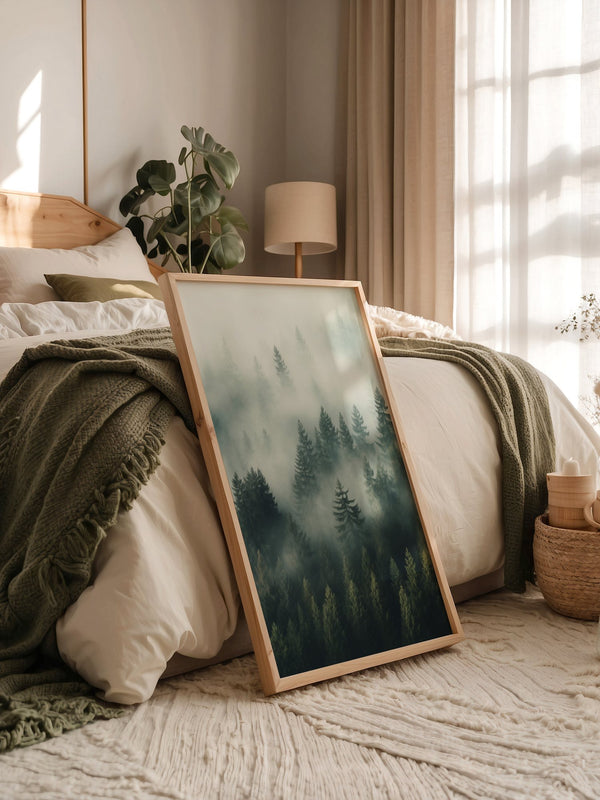 Nebelwald Morgengrauen