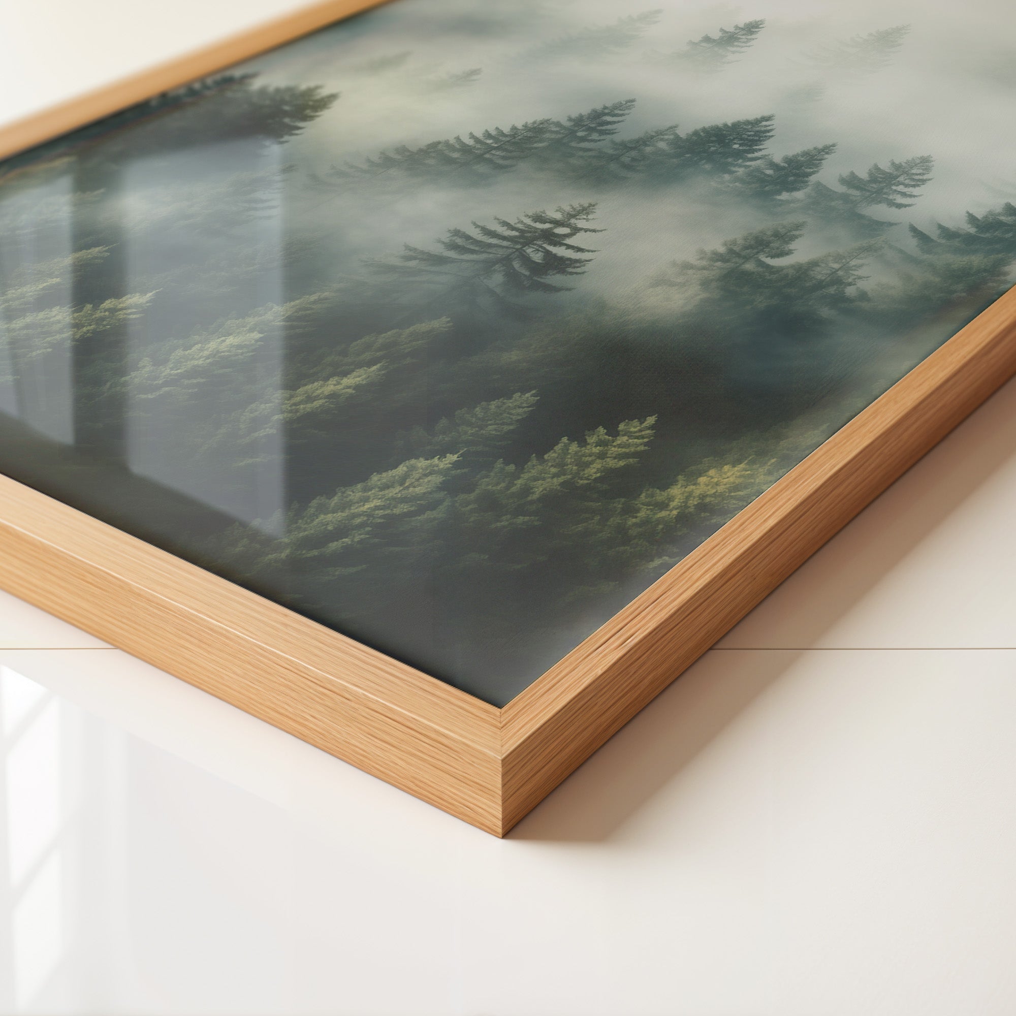 Nebelwald Morgengrauen