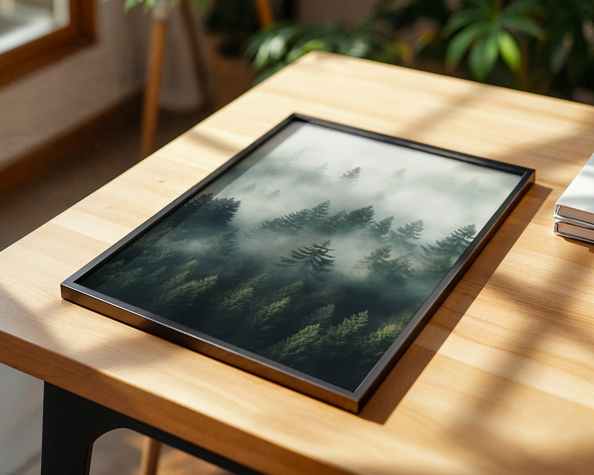 Nebelwald Morgengrauen