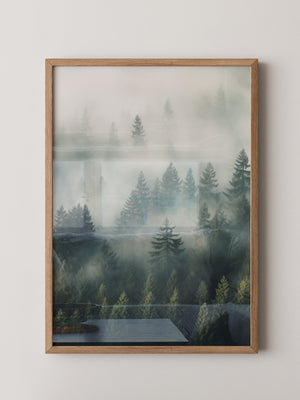 Nebelwald Morgengrauen