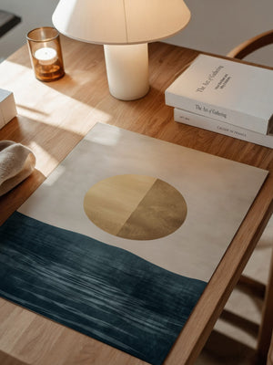 Goldene Sonne abstrakt Meer