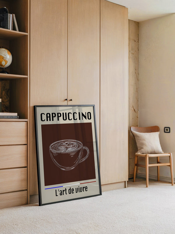 Cappuccino Tasse Retro-Stil