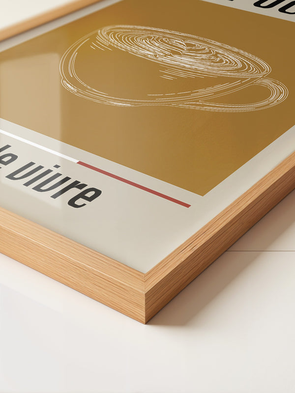 Cappuccino Tasse Minimalistisch