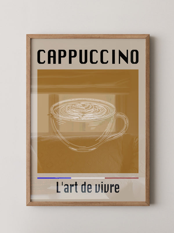 Cappuccino Tasse Minimalistisch