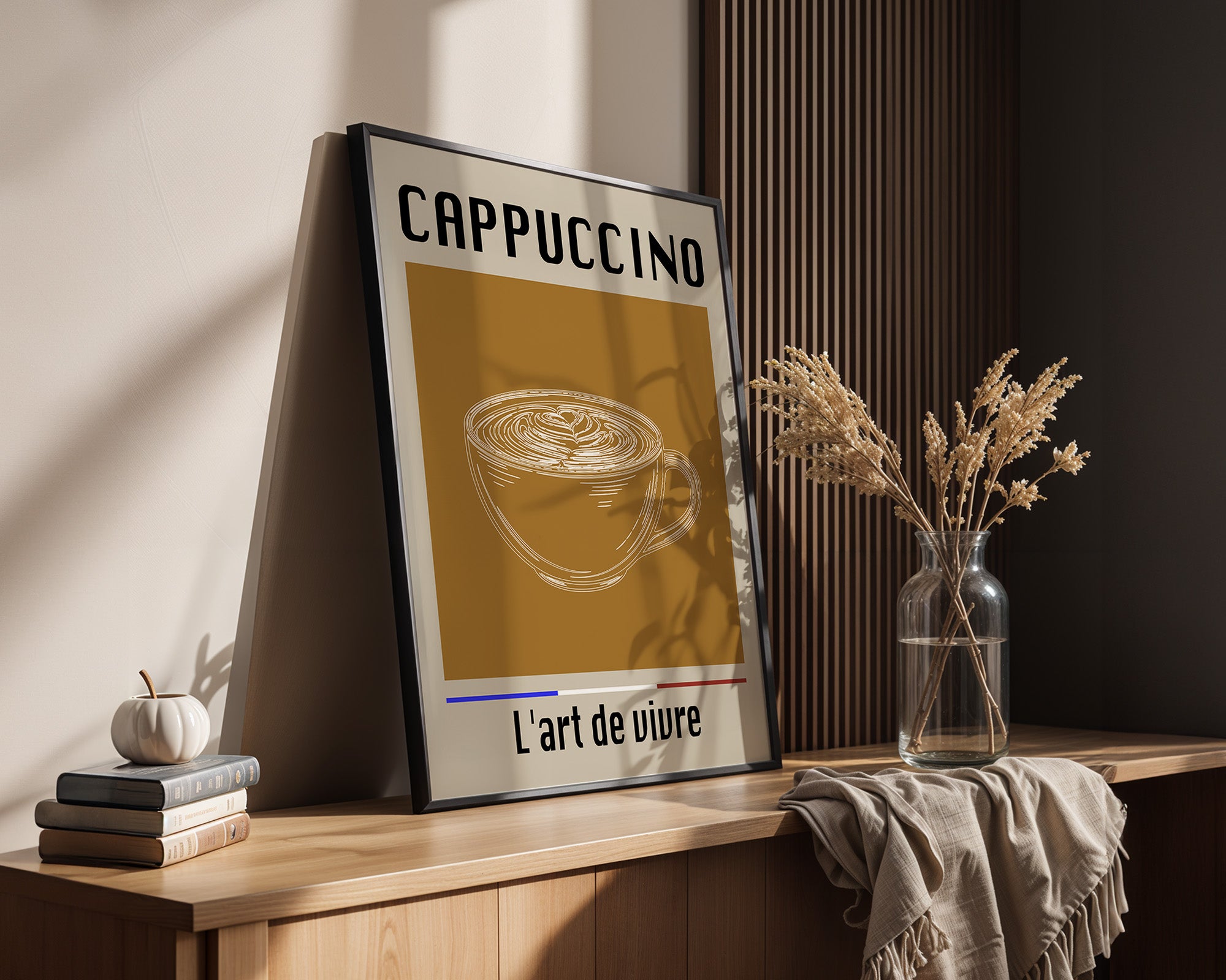 Cappuccino Tasse Minimalistisch