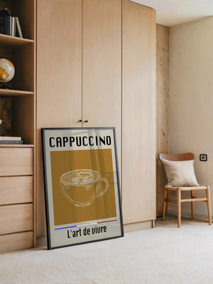 Cappuccino Tasse Minimalistisch
