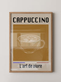 Cappuccino Tasse Minimalistisch