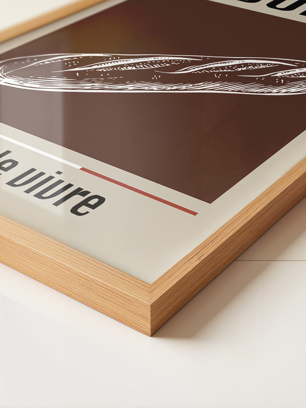 Baguette Retro Grafik