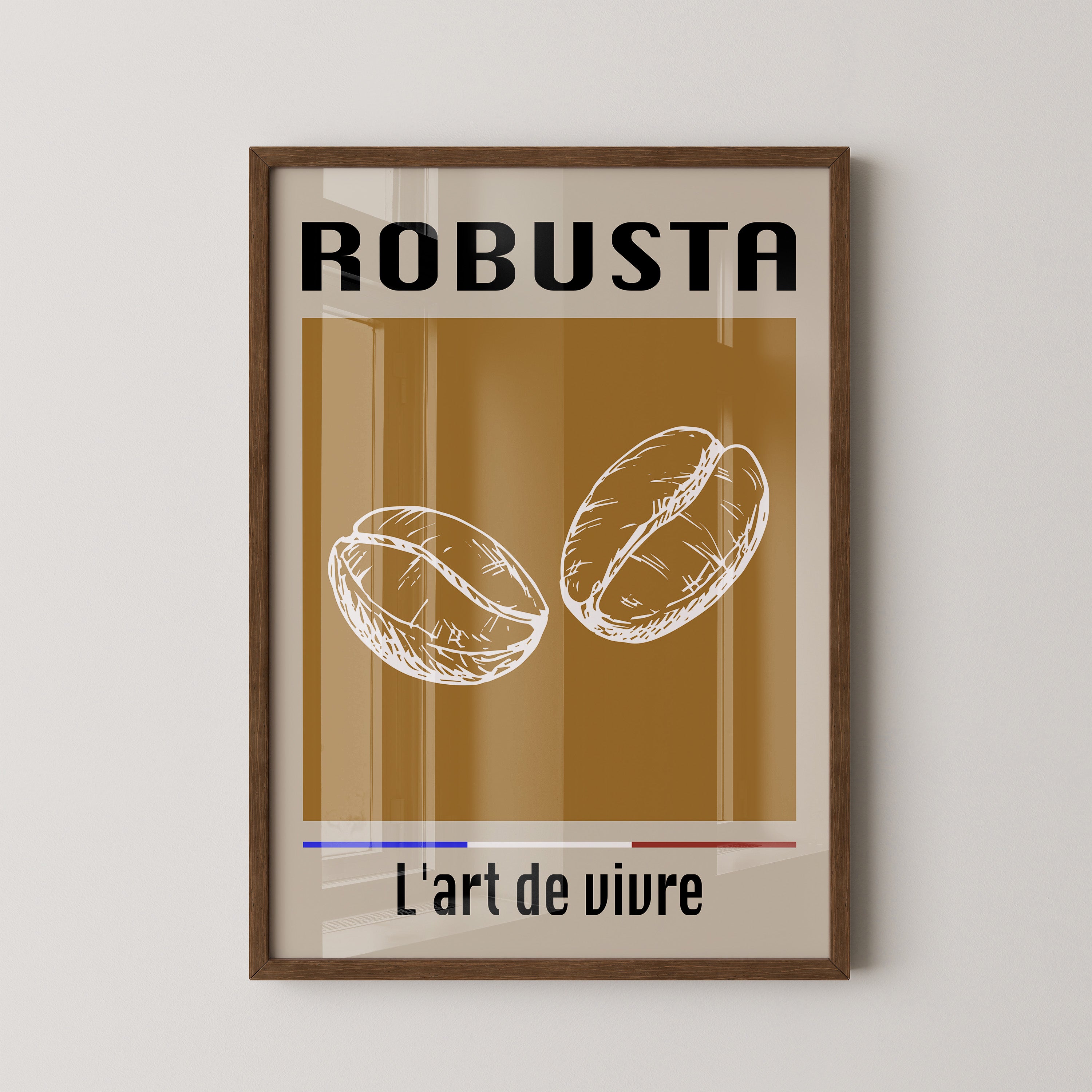 Kaffeebohnen Skizze Vintage