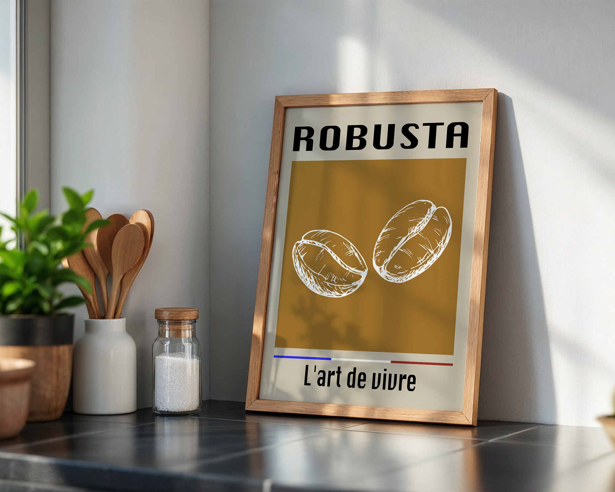 Kaffeebohnen Skizze Vintage