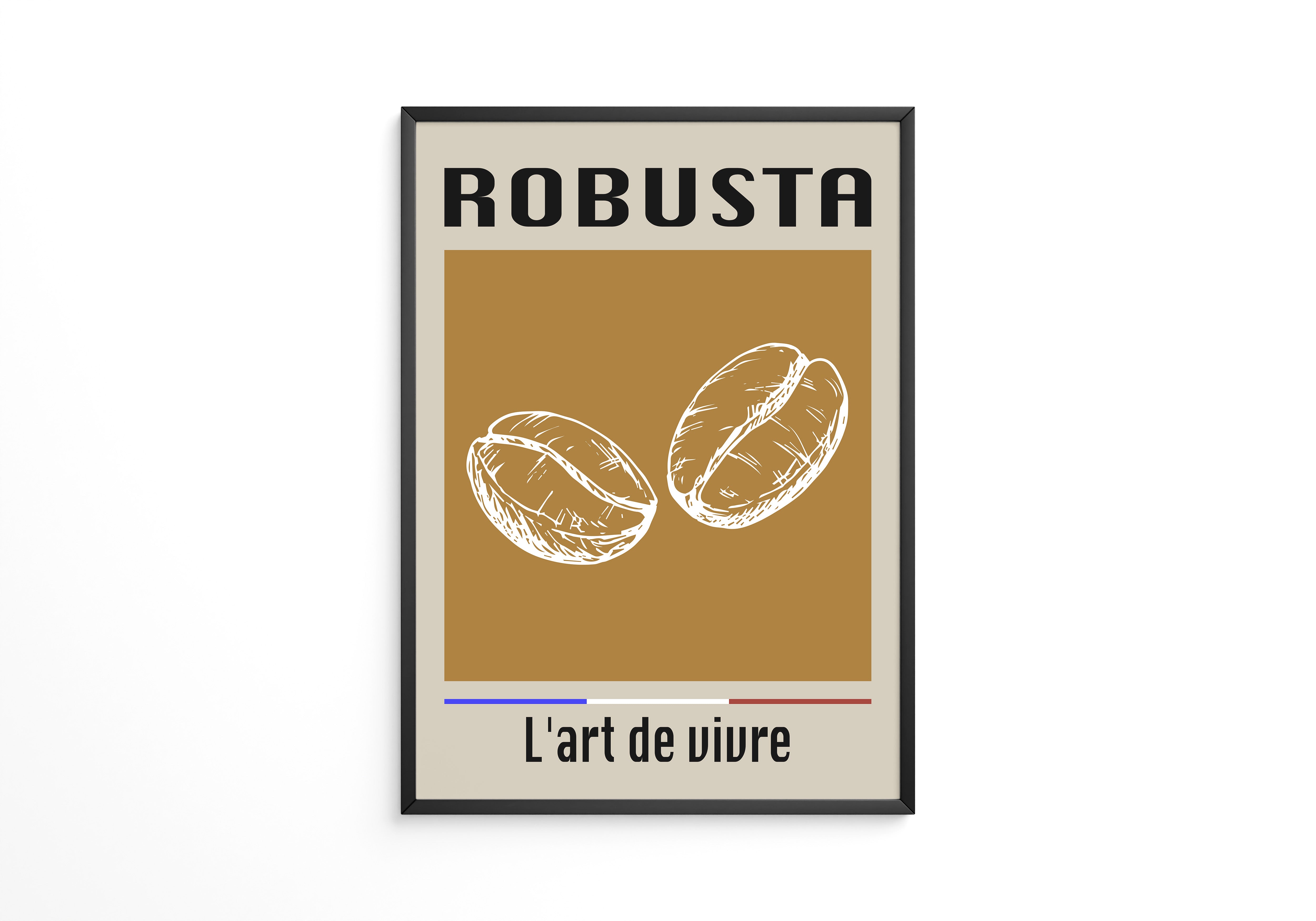 Kaffeebohnen Skizze Vintage