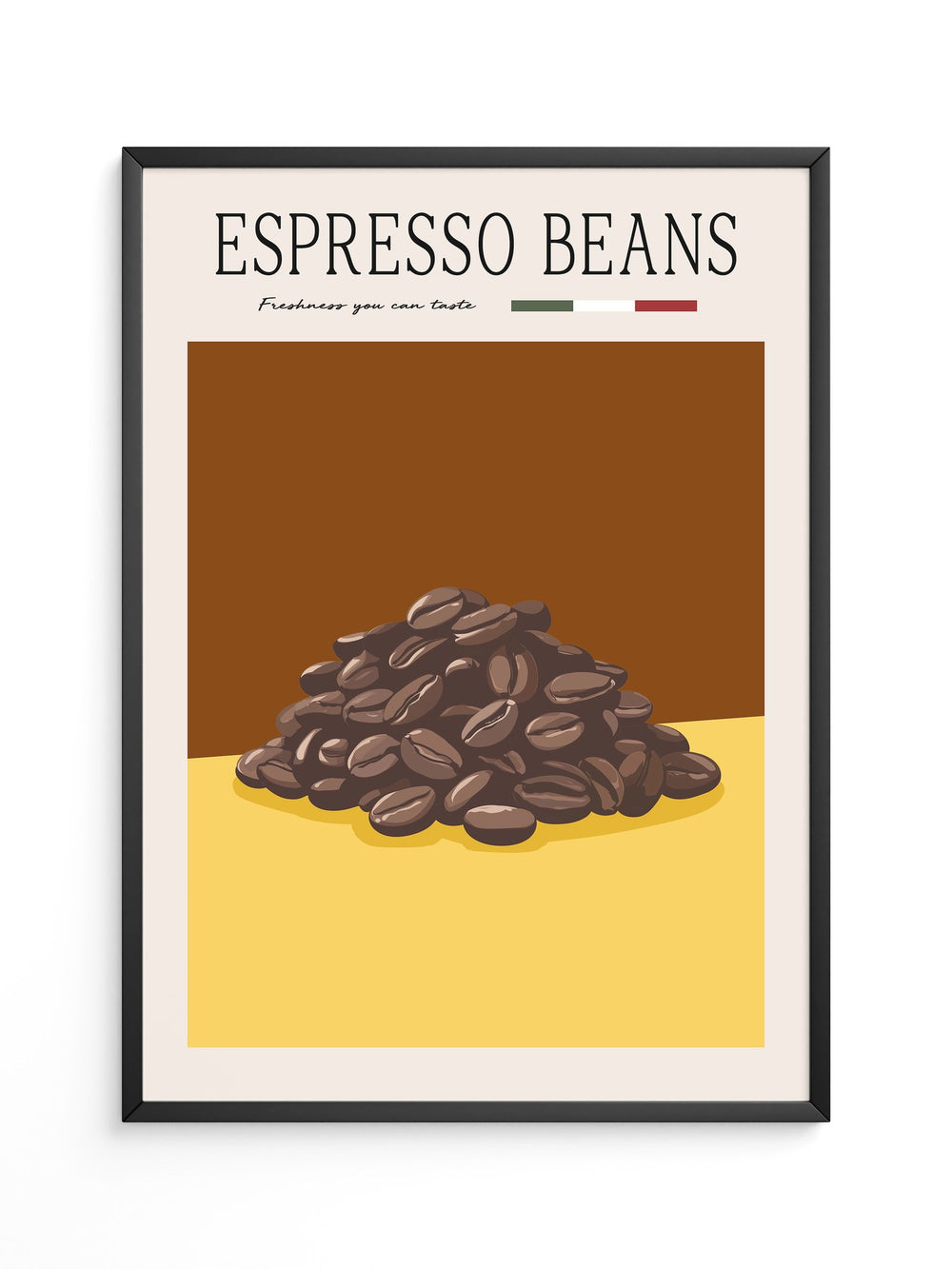 Espressobohnen Retro Look