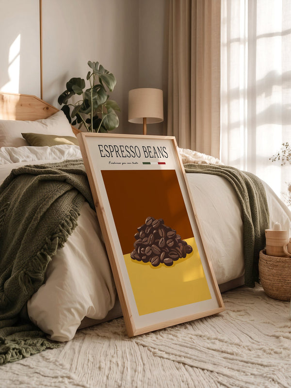 Espressobohnen Retro Look