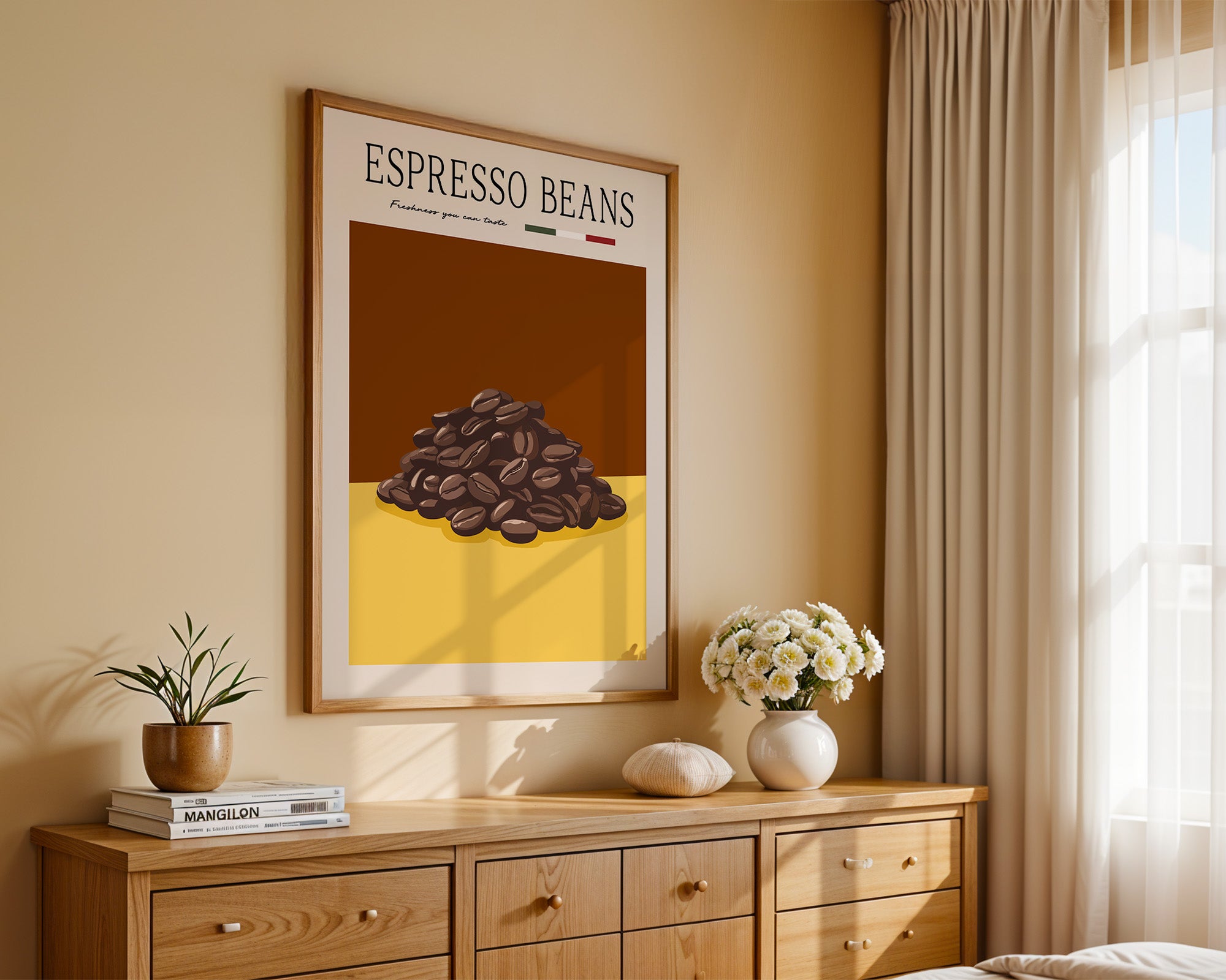 Espressobohnen Retro Look