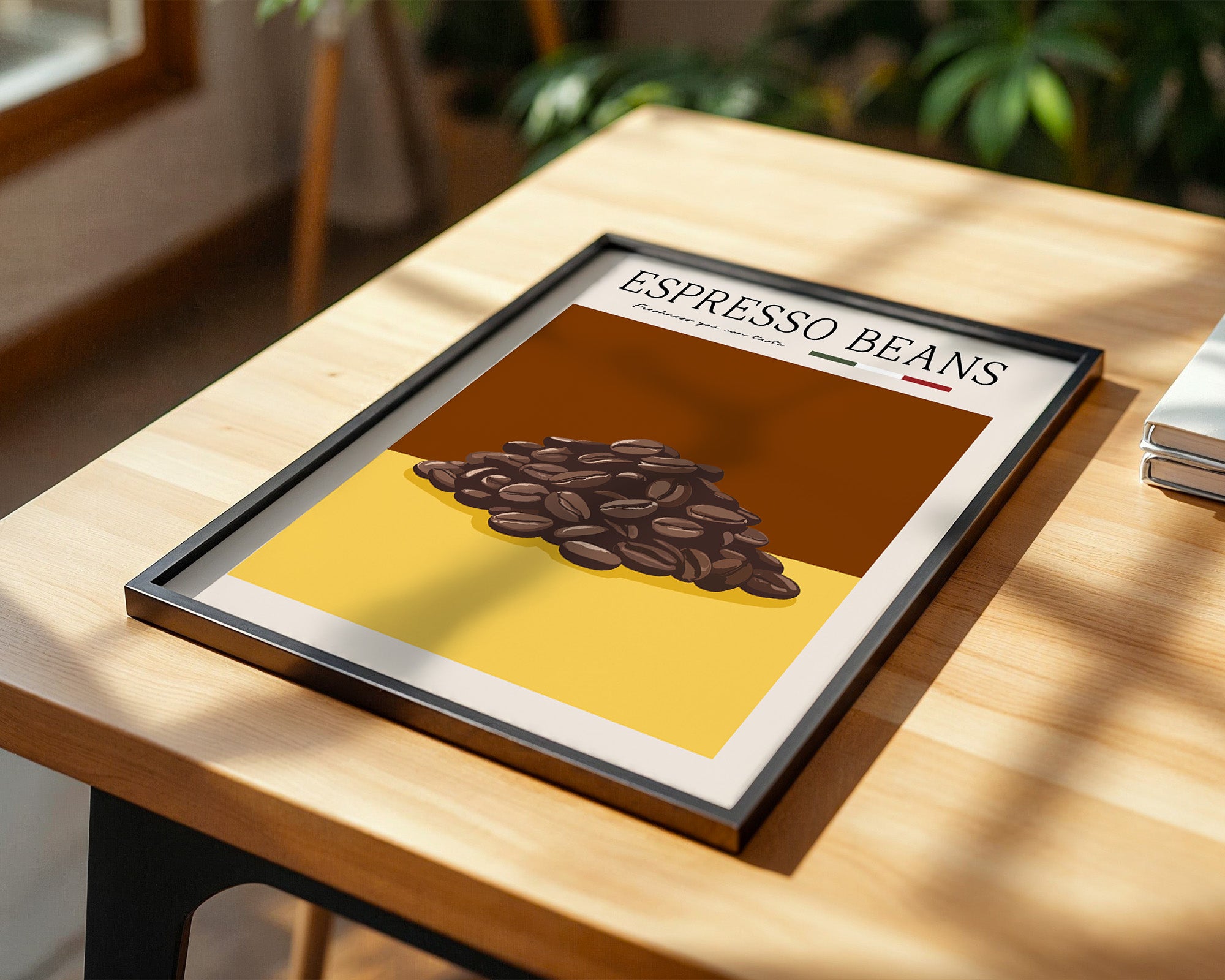 Espressobohnen Retro Look