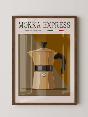 Mokkakanne Retro Braun