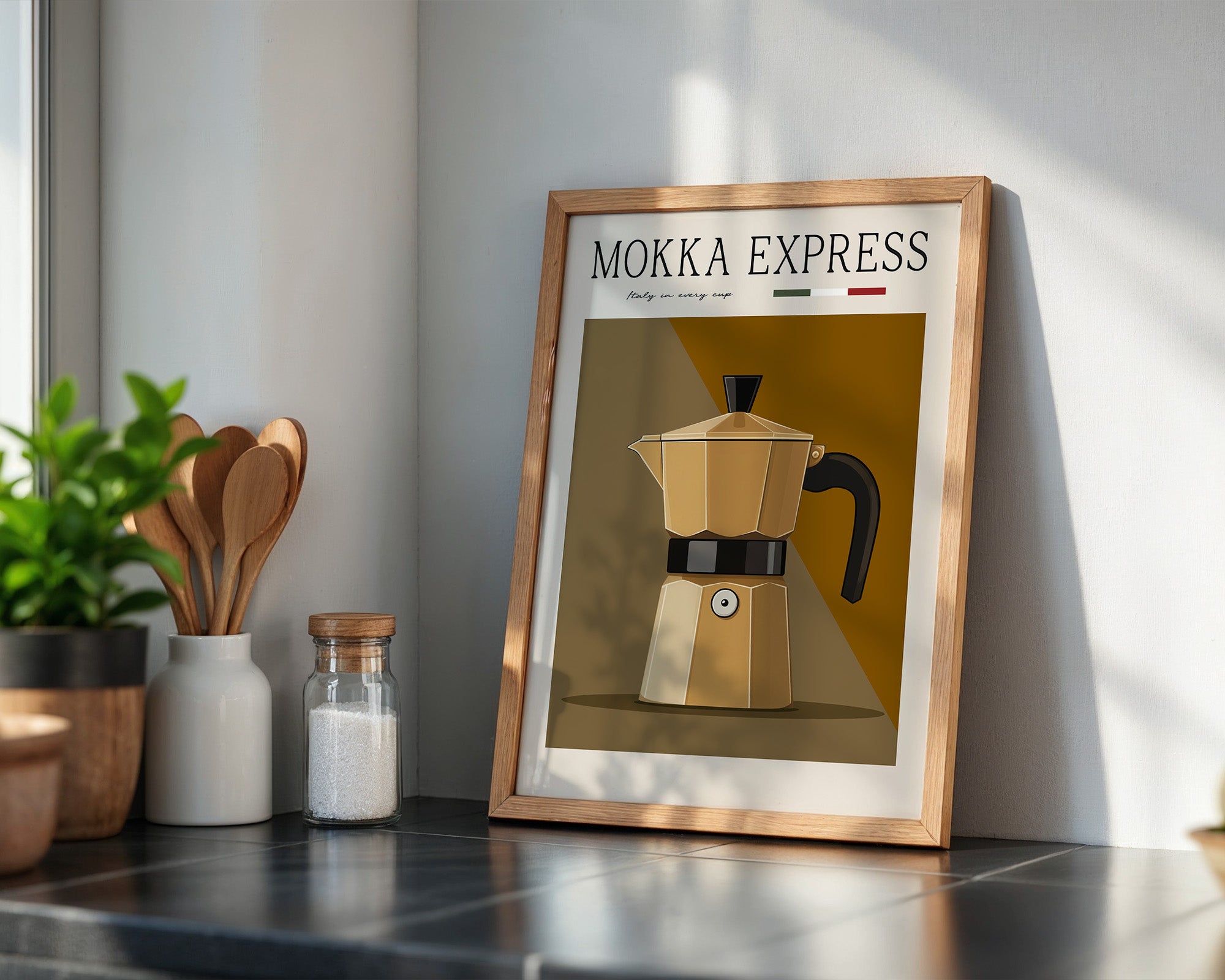 Mokkakanne Retro Braun