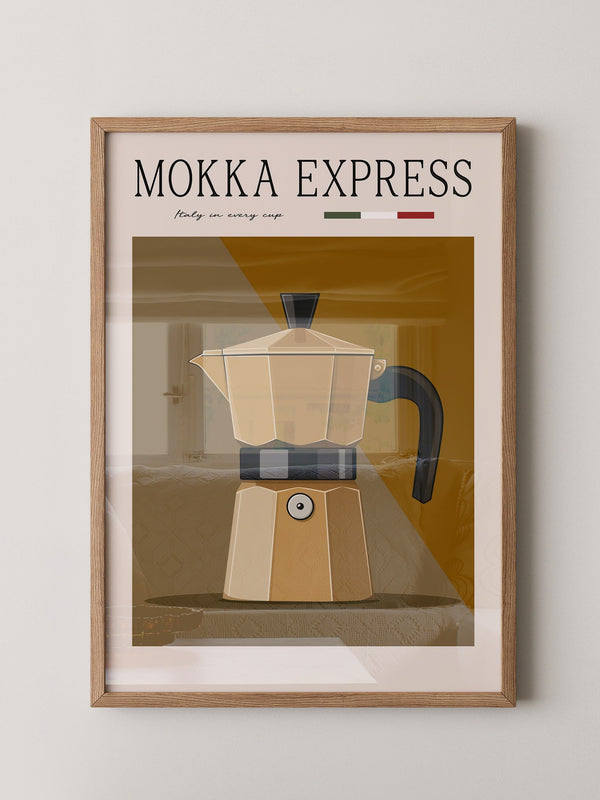 Mokkakanne Retro Braun