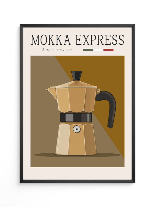Mokkakanne Retro Braun