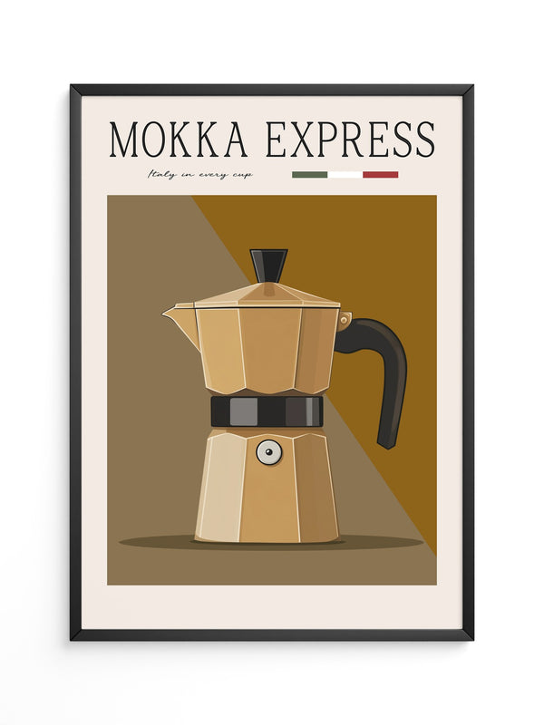Mokkakanne Retro Braun