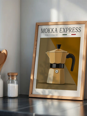 Mokkakanne Retro Braun