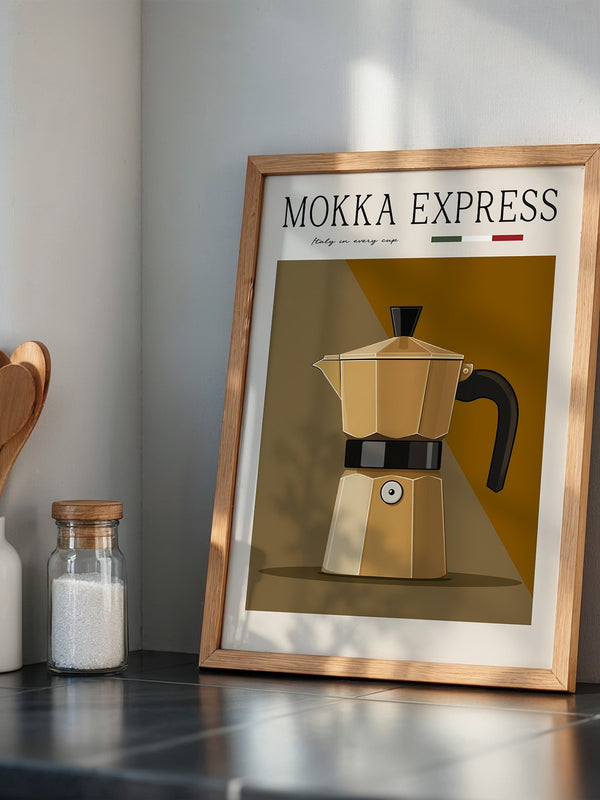 Mokkakanne Retro Braun