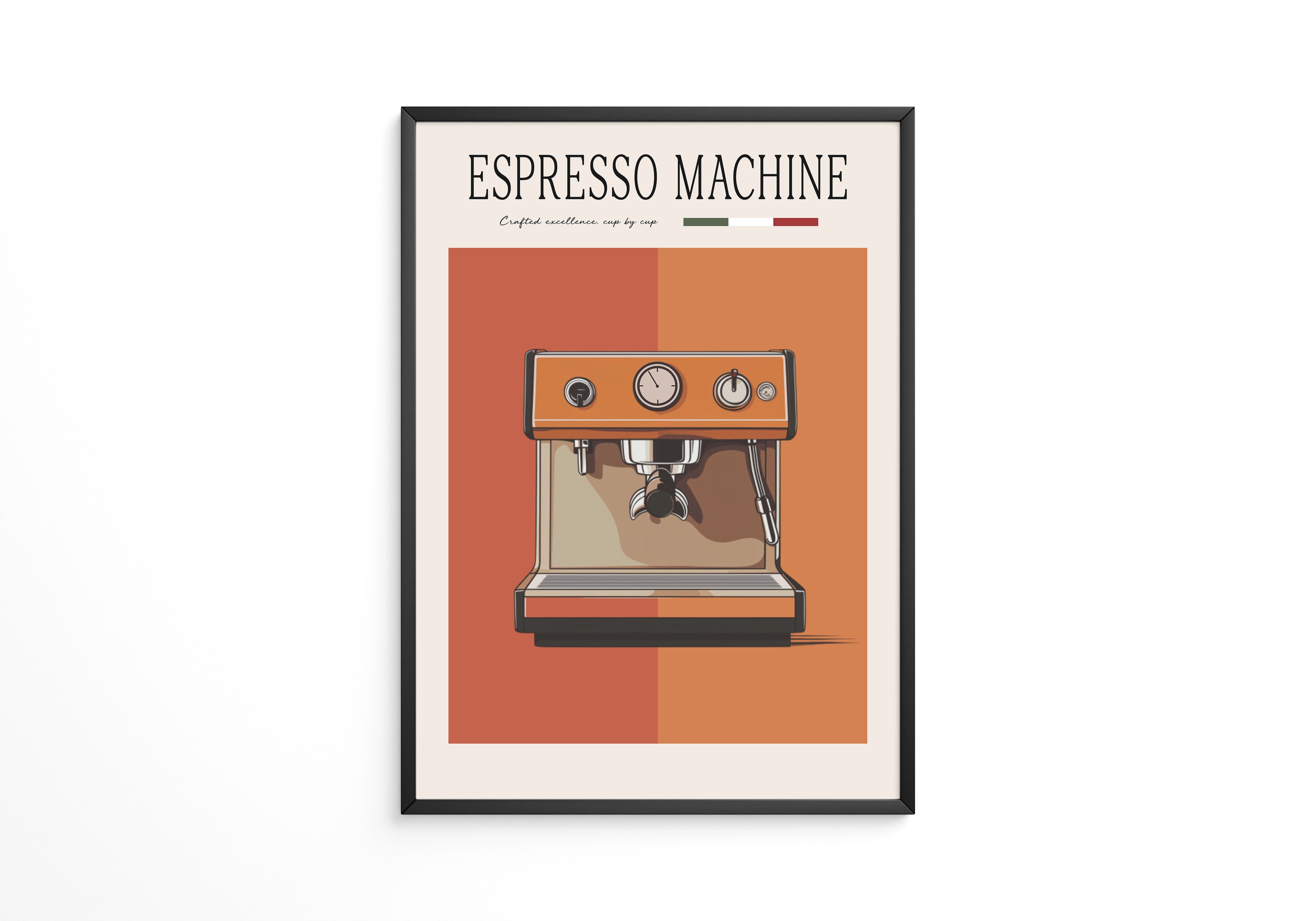 Espressomaschine Retro Look