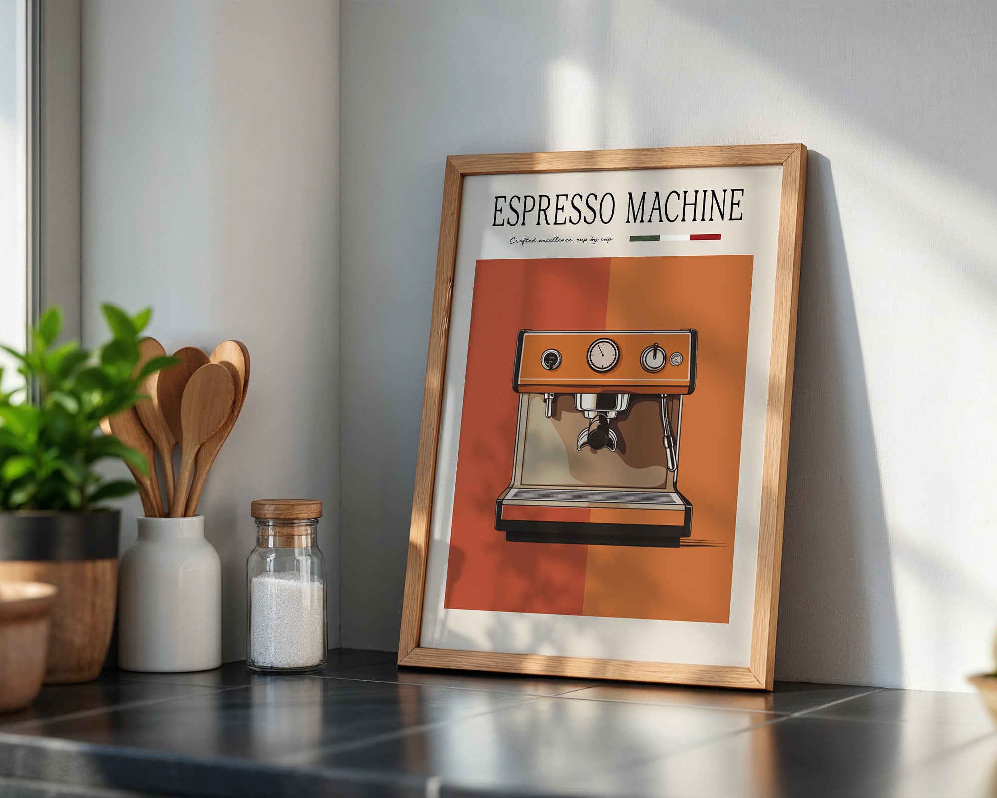 Espressomaschine Retro Look